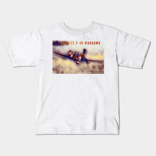 2-Sided P-40 Warhawk Kids T-Shirt